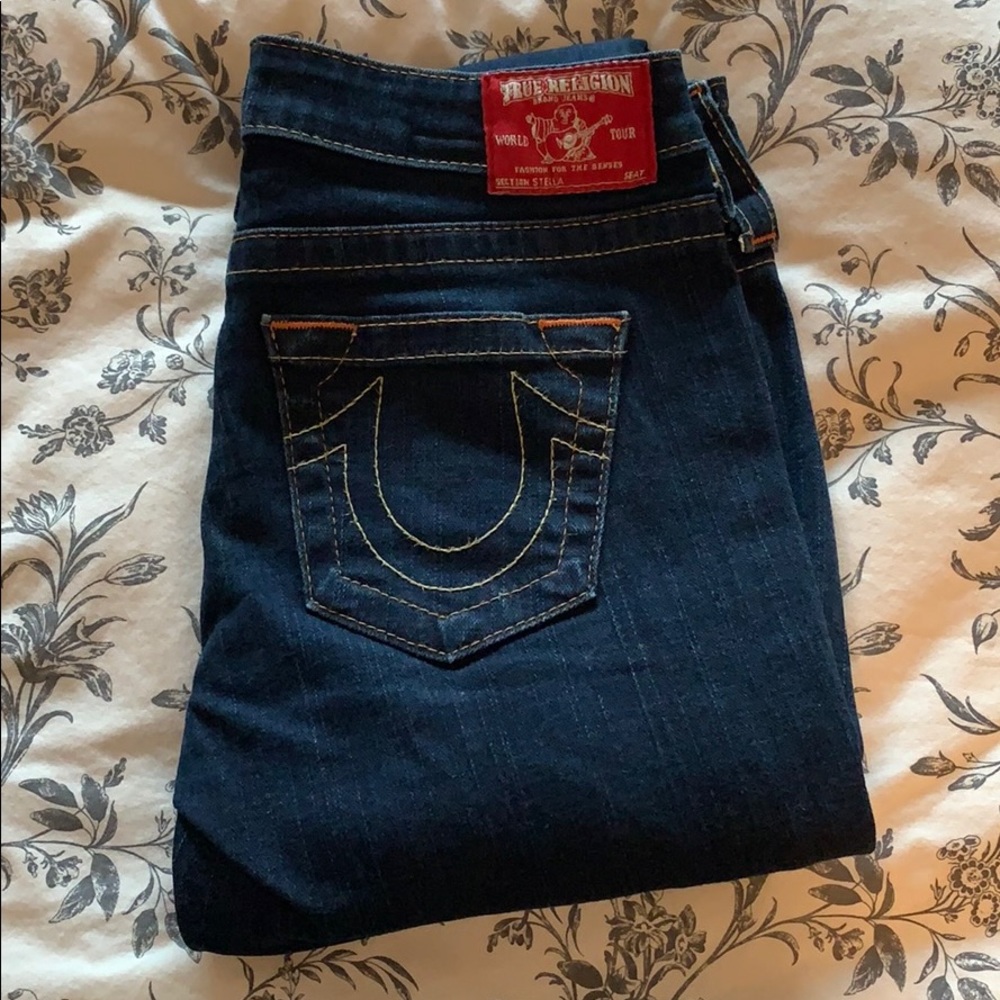 True Religion straight leg jeans